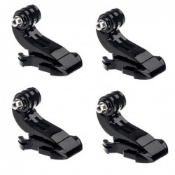 J-hook mount - buckle - quick release - for GoPro Hero Camera - 4 pieces