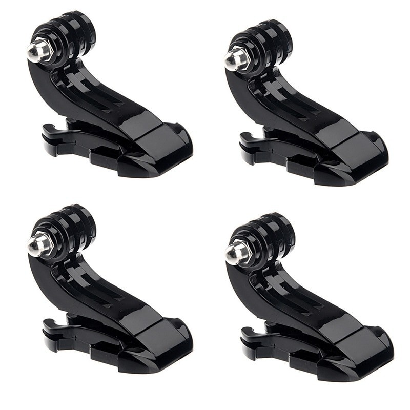 J-hook mount - buckle - quick release - for GoPro Hero Camera - 4 pieces