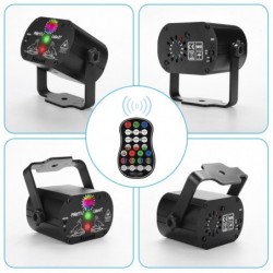 Mini disco light - projector - LED - RGB - for disco / parties / weddingsStage & events lighting