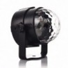 Crystal ball - stage light projector - RGB - LED - with remote / adjustable base - 5V - for disco / parties