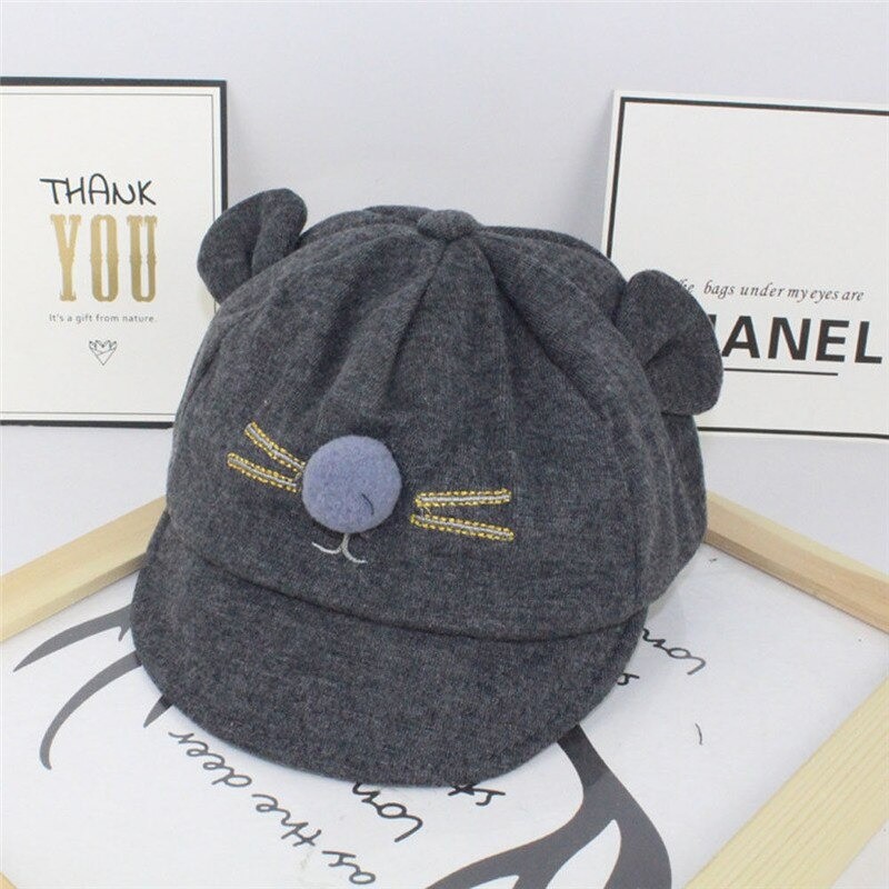 Kids cap - snapback with cat ears