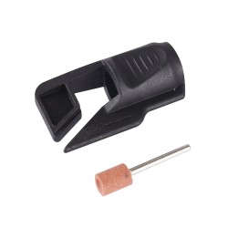 Saw sharpening attachment - tool sharpener adapter