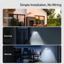 LED Solar light - outdoor wall lamp - PIR motion sensor - waterproofSolar lighting