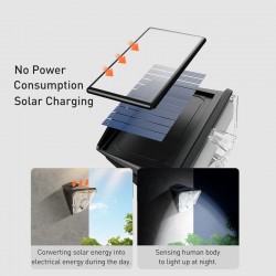 LED Solar light - outdoor wall lamp - PIR motion sensor - waterproofSolar lighting