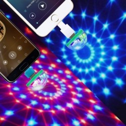 Mini disco light - USB - LED - crystal ball - lamp - with music sensorStage & events lighting