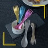 Titanium spoon / fork - ultralight - for camping / picnicSurvival tools