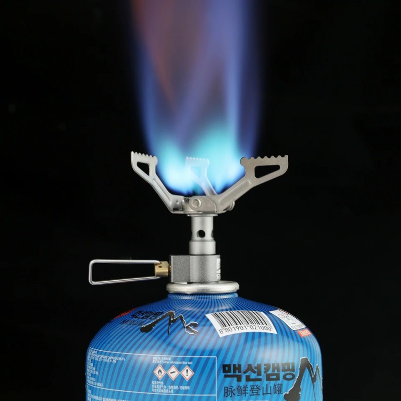 Portable gas stove - butane gas - for picnic / camping - BRS-3000t
