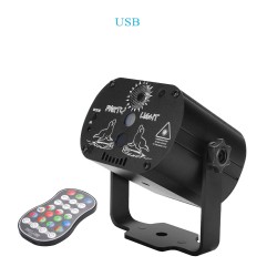 Mini disco light - projector - LED - RGB - for disco / parties / weddingsStage & events lighting