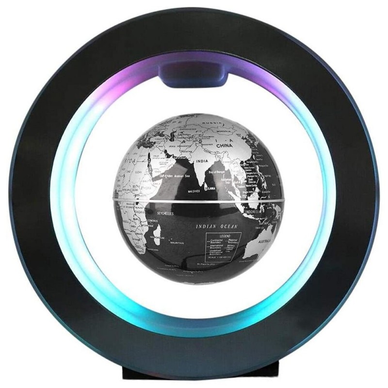 Magnetic floating globe - world map - night lamp - LEDLights & lighting