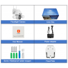 3MP CCTV security camera - PTZ - WiFi - HD - with Google Alexa - waterproof