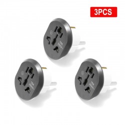 AU / US / UK / CN to EU converter - adapter - EU plug - 16A - 250V - 3 / 5 / 7 / 9 / 20 piecesLighting fittings
