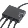 4 in 1 cable - adapter - micro USB / HUB / OTG - male to female - multifunctional