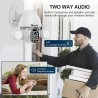 3MP CCTV security camera - PTZ - WiFi - HD - with Google Alexa - waterproof