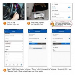 Car scanner / diagnostic tool - Bimmercode - MC / ELM327 - WiFi / Bluetooth - OBD2 - for Android / IOSDiagnosis