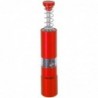 Salt / pepper grinder - with thumb push button - stainless steel