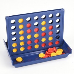 4 in a row - 2 player - educational game - foldable