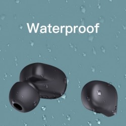 TWS wireless earphones - headset - Bluetooth 5.0 - waterproof - with charging box