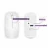 Wireless keyboard / mouse / USB - 2.4G - USA / Russian layout