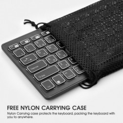 RGB wireless keyboard - with battery - Bluetooth 4.0 - iOS / Android / MacBookKeyboards