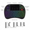 Rii X8+ - mini wireless keyboard - LED - 2.4GHz - with touchpad - Android TV Box / PC
