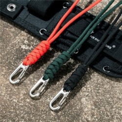 Multi-functional paracord - survival / emergency rope - with keychain