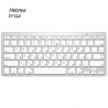 Wireless keyboard - Bluetooth - Hebrew layout - iOS / Android / WindowsKeyboards