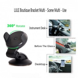 Universal smartphone holder - dashboard stand - suction