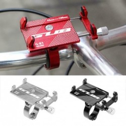 Bicycle handlebar phone holder / mount bracket - aluminum clip