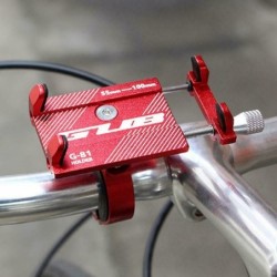 Bicycle handlebar phone holder / mount bracket - aluminum clip