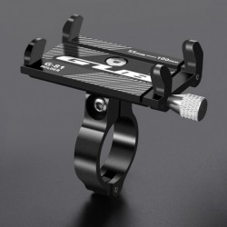 Bicycle handlebar phone holder / mount bracket - aluminum clip