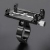 Bicycle handlebar phone holder / mount bracket - aluminum clip