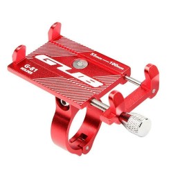 Bicycle handlebar phone holder / mount bracket - aluminum clip
