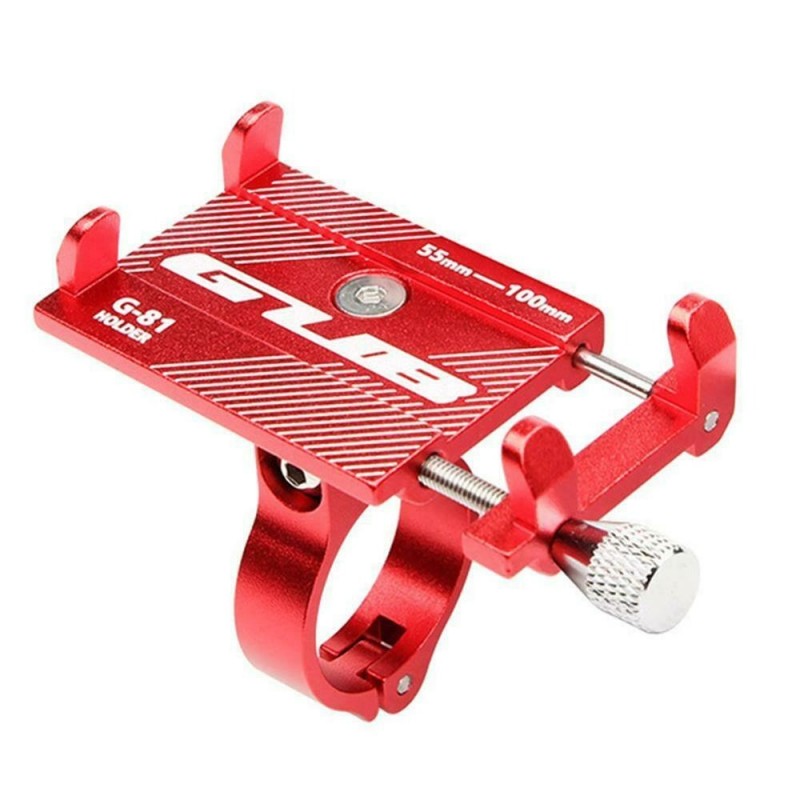 Bicycle handlebar phone holder / mount bracket - aluminum clip