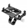 Bicycle handlebar phone holder / mount bracket - aluminum clip