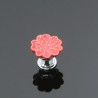 Orchid shaped furniture knobs - handles - ceramic