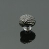 Seashell shaped furniture knobs - ceramic handles