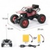 Carro RC - caminhão off-road - escalada / drifting - controle de rádio - com controle remoto