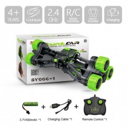RC electric stunt car - with remote control / battery