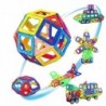 Mini magnetic building blocks - construction set - plastic
