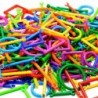 Plastic building blocks - sticks - creative construction toy - 500 piecesConstruction