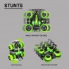 RC electric stunt car - with remote control / battery