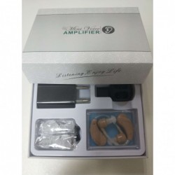 Hearing aid - ear sound amplifier - with double charging port - USB