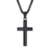 Necklace with cross pendant - stainless steelNecklaces