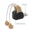 Hearing aid - ear sound amplifier - with double charging port - USB