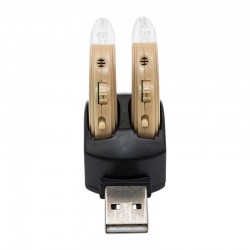 Hearing aid - ear sound amplifier - with double charging port - USB