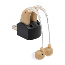 Hearing aid - ear sound amplifier - with double charging port - USB