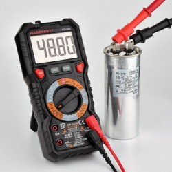 HT118 - professional digital multimeter - 6000 counts - 1000V / AC / DC / Ohm / Hz NCV Live C/F / voltage meter