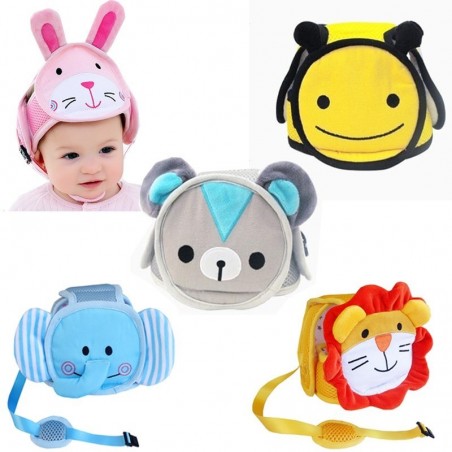 Protective soft hat - safety helmet design - with velcro / adjustable strapHats & Caps