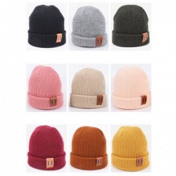 Knitted warm beanie - for girls / boysHats & caps