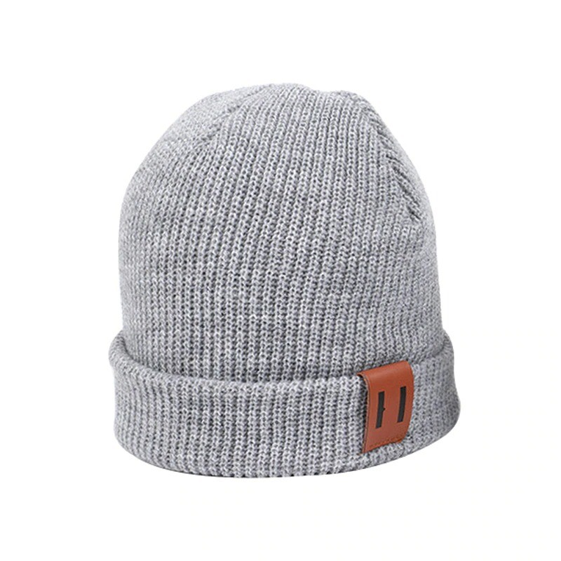 Knitted warm beanie - for girls / boysHats & caps